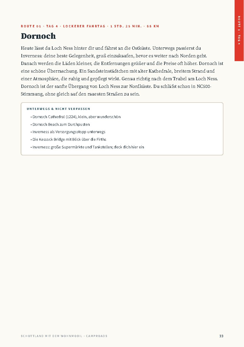 Tag 4 der Route Highlands Saga — die Geschichte